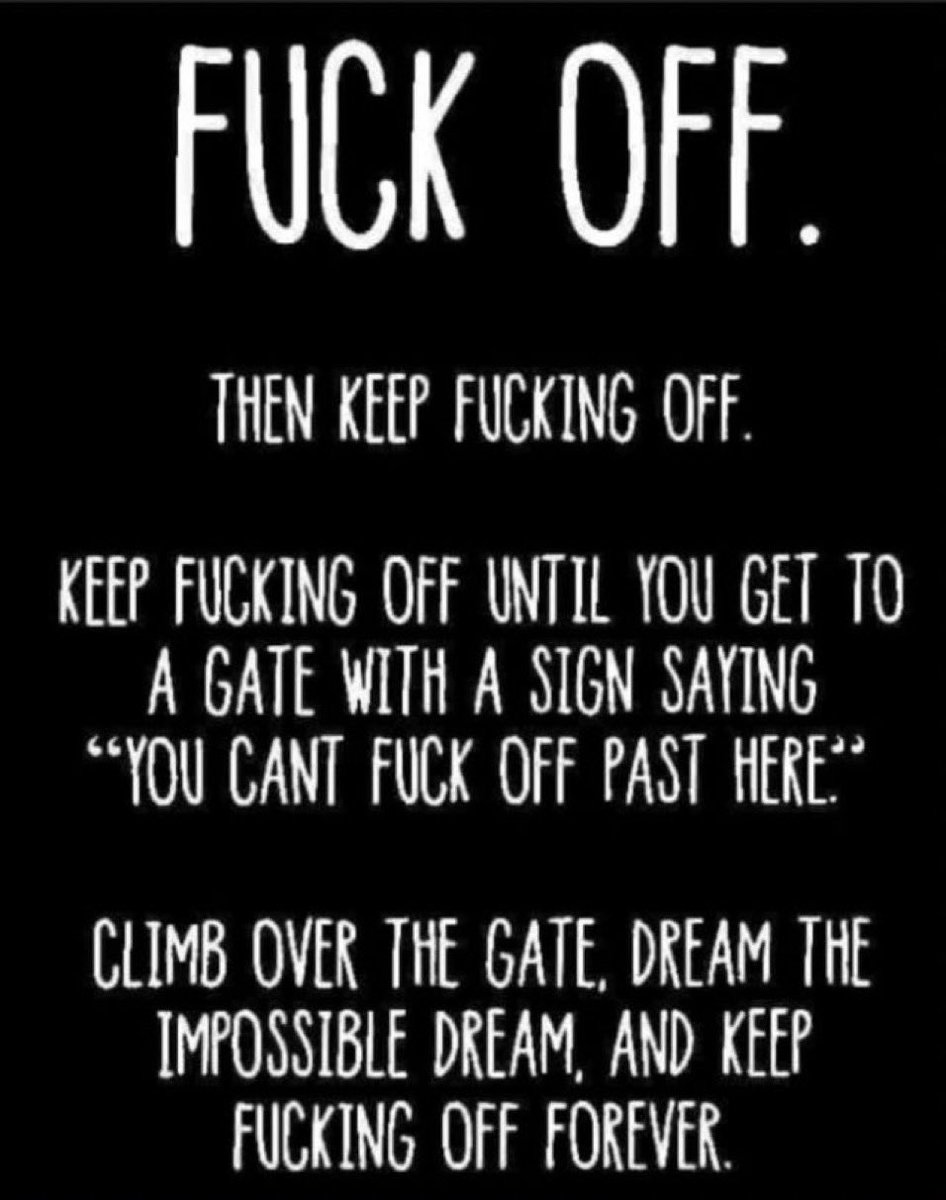 Just a reminder for all the ass-hats from this past week…