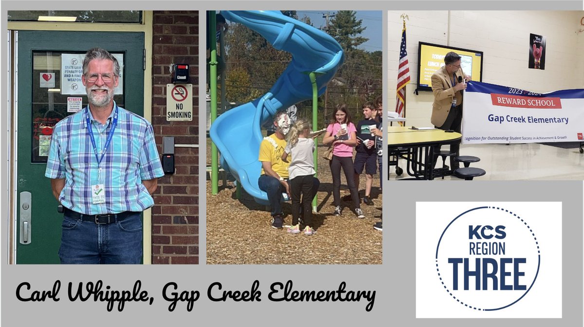 KCSReg3Director's tweet image. 🎉October is Principal Appreciation Month! Let’s celebrate Gap Creek Principal, Carl Whipple! He is a dedicated instructional leader who continues to inspire growth in both staff and students. Grateful for his commitment and leadership on the Region 3 team!  #KCSRegion3