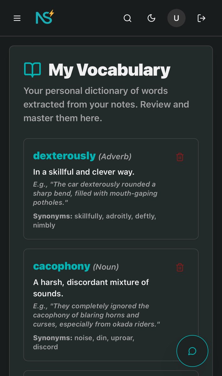 ucdev_0's tweet photo. #Notespark #vocab https://t.co/swOz9uV9eU