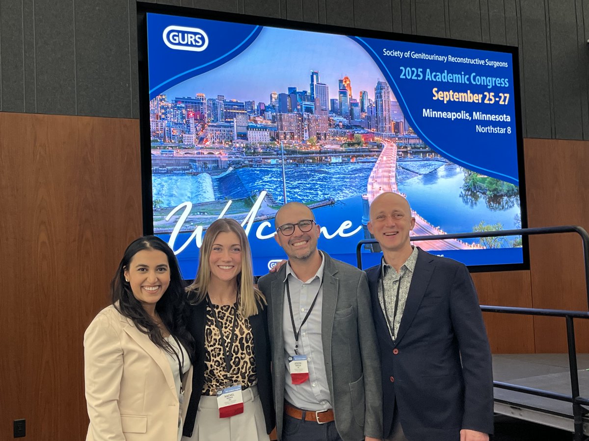 UMNUrology's tweet photo. The Society of Genitourinary Reconstructive Surgeons (GURS) held their Academic Congress in Minneapolis last weekend. Led by GURS President Dr. Sean Elliott, our faculty, residents, fellows &amp; alumni made a strong showing.👏#UMNProud #GURS2025 https://t.co/SIMQVOLD1u