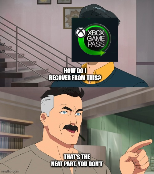 mobcola1's tweet photo. Is Game Pass no longer the best deal in gaming with the price increases?🤔 https://t.co/S3tjy9f6aR