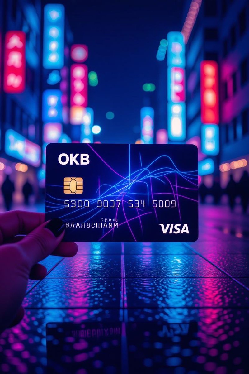 okb_card's tweet photo. Look at the present with the eyes of the future
#OKBCard #XLayer https://t.co/VjJwRbq472