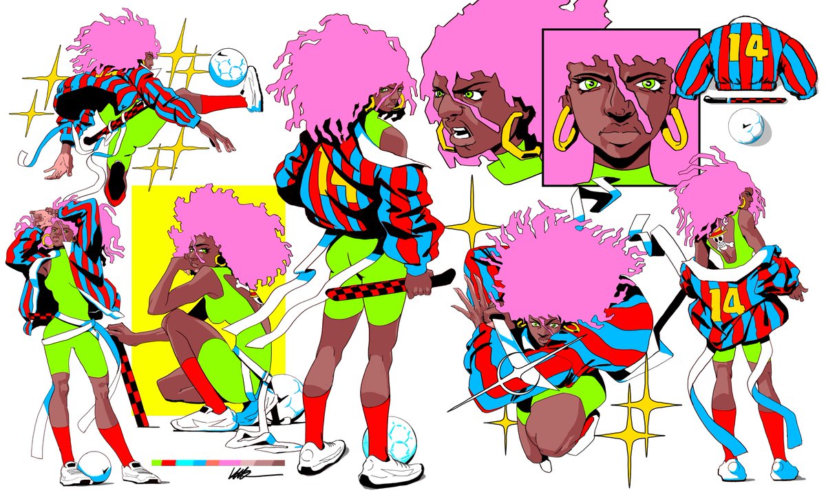 SOFIA / Character Sheet. Happy with where this ended up.