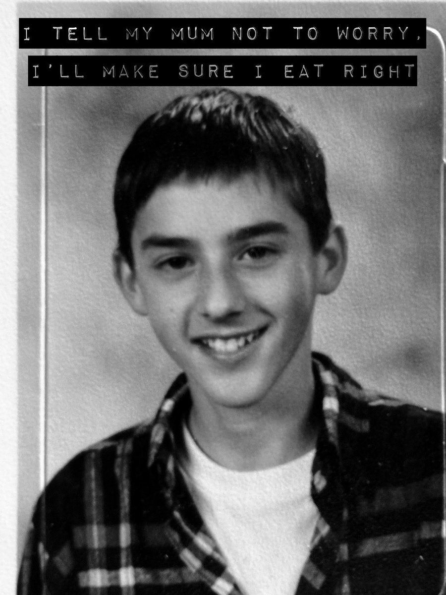 ‘I tell my mum not to worry, I’ll make sure I eat right’ - Look Back and Laugh