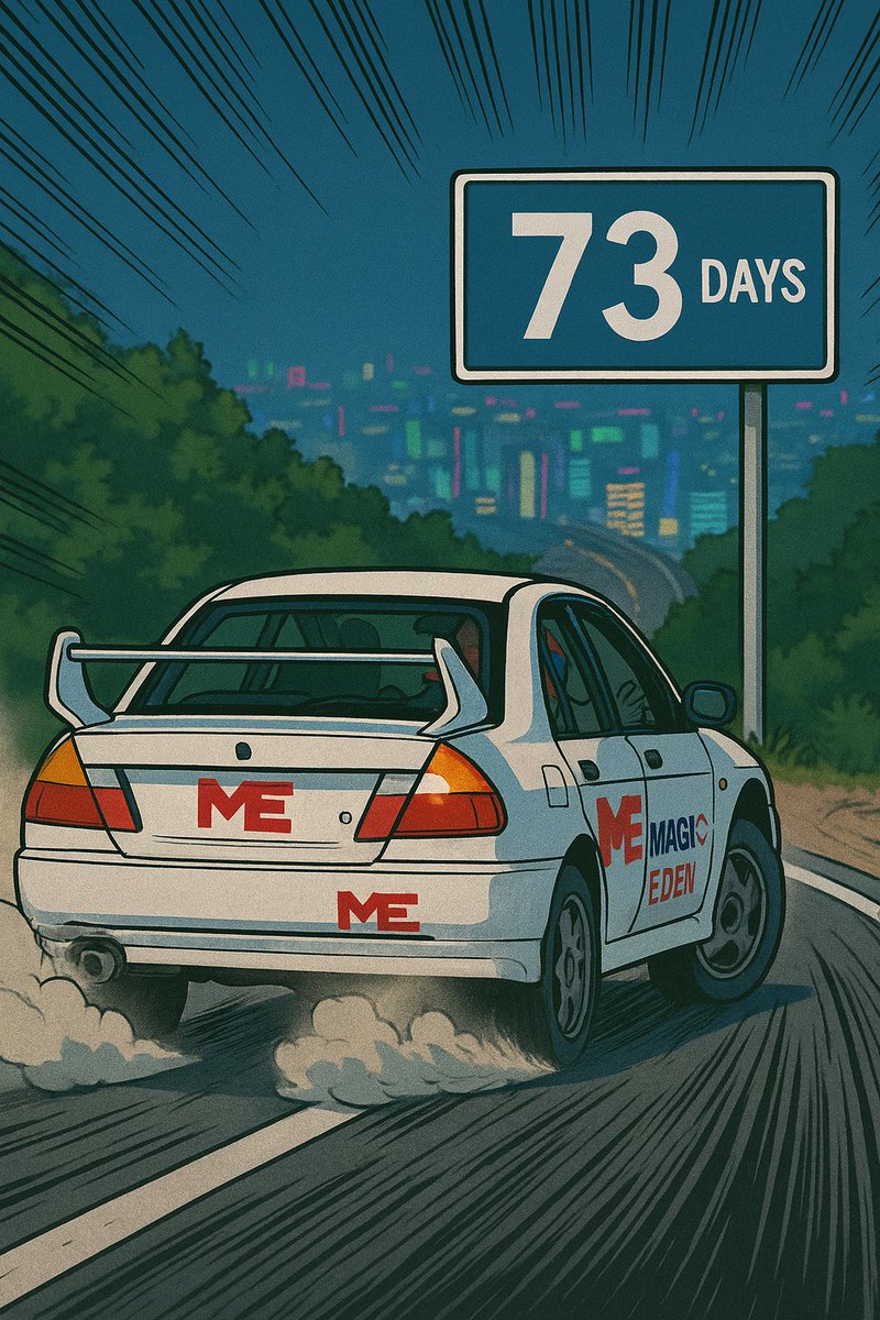 🚗💨 Rumbo al airdrop de $ME en 73 días <a href="/MagicEden/">Magic Eden 🪄</a>

🔥 Actualmente en el TOP 5% del leaderboard (puesto 248/9,783)

🌐 Mañana sábado a las 6:00 PM nos vemos en la comunidad oficial en español de Magic Eden → <a href="/Eden_Magico/">Magic Eden en Español 🪄</a> 

💎 Únete a nuestro Telegram y participa en “Hablemos de