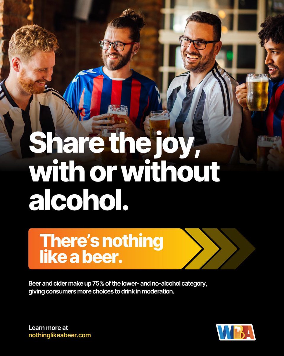 global_brewers's tweet image. This #WorldSmileDay, let’s raise a glass to the joy and laughter that make life brighter. 

Whether you're celebrating a special moment, sharing a cold one with friends, or spending an evening with family, savor the moments. 🍻

#NothingLikeABeer #CheersToTheWeekend