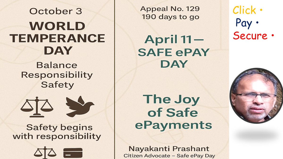 nshantin's tweet image. April11 #WorldTemperanceDay #SafeePayDay #UPI10thBirthday
movethebarrier.blogspot.com/2025/10/httpsm…