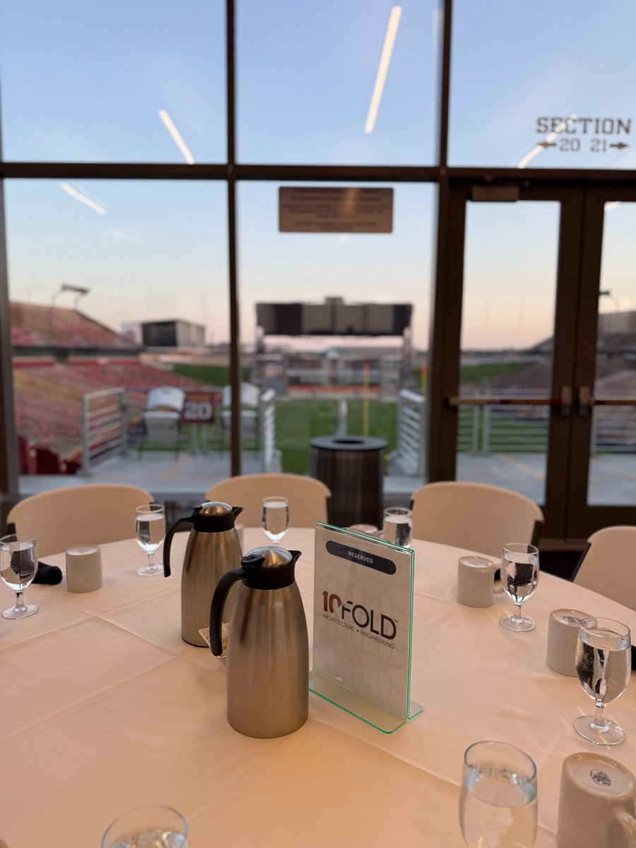 What a nice way to kick start our day! Our team enjoyed attending the Ames Alliance Manufacturing Breakfast this morning at ISU’s Sukup End Zone Club. It was great hearing from the panelists and gaining valuable insights into Iowa’s current manufacturing landscape.