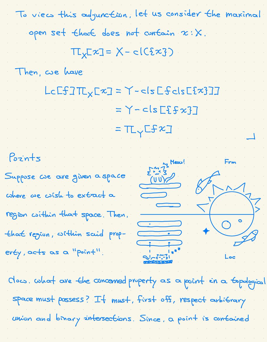 점을 complete prime filter 으로 바라볼수 있을줄이야...