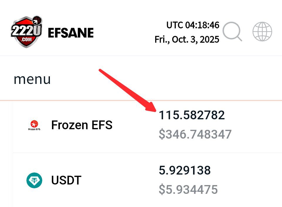 rudraksh_web3's tweet image. EFSANE Withdrawal (START?)

According to the update so far, its EFS token will be listed in October this month and after a year of listing, we will get EFS unlocked and then we will be able to sell or swap them.