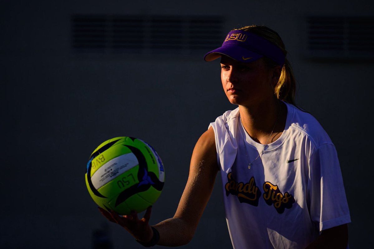 LSU Beach Volleyball tweet media