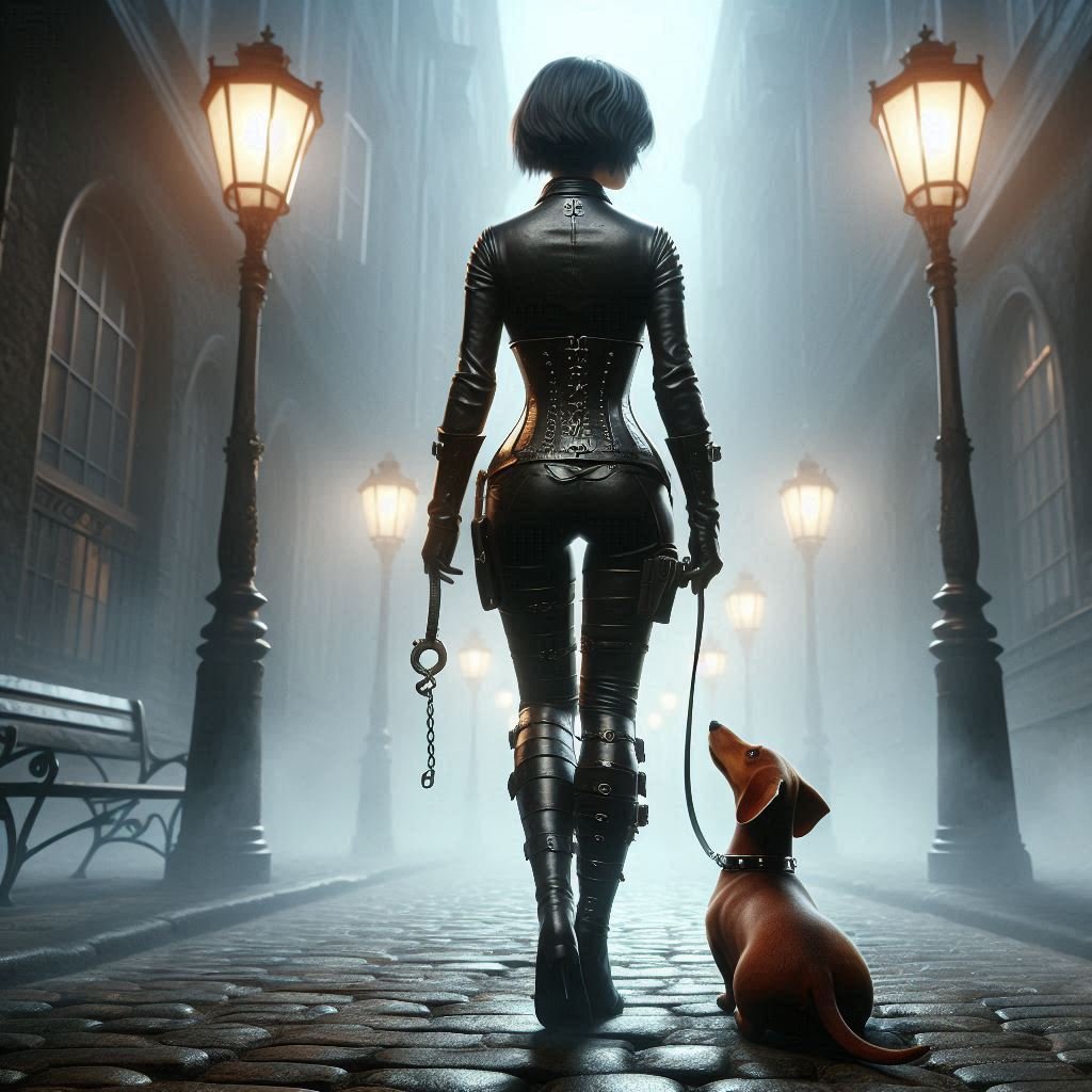 — S'pour qui, t'ite maîtresse ?
— Tais-toi et marche, Odie chéri.

👋