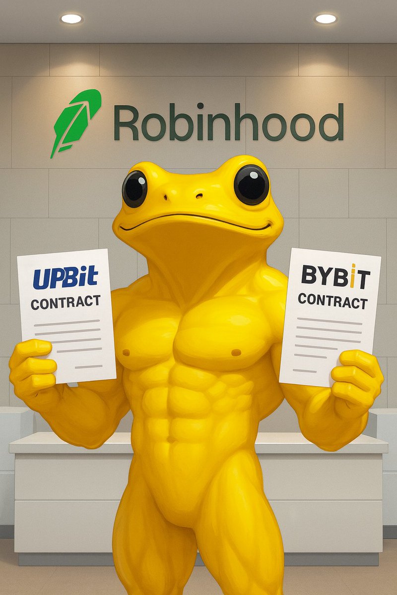 🚨 Day 140 of asking <a href="/RobinhoodApp/">Robinhood</a> <a href="/vladtenev/">Vlad Tenev</a> to list $TURBO.

Every day wasted on you listing tokens nobody really cares about is another day <a href="/TurboToadToken/">Turbo 🐸</a> gains momentum elsewhere. Don’t hand the crown to <a href="/Bybit_Official/">Bybit</a> @Bybit_Web3 <a href="/BybitEU/">Bybit EU</a> <a href="/Official_Upbit/">Upbit Korea</a> <a href="/upbitglobal/">Upbit Global</a>