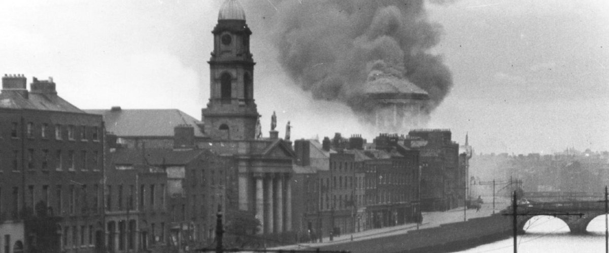 MarshsLibrary's tweet image. On 8th October, Dr Sarah Hendriks will be giving a separate talk about the project to recover history lost in the Great Fire of 1922 in Dawson Street as part of the Dublin Festival of History: ria.ie/events/dublin-…