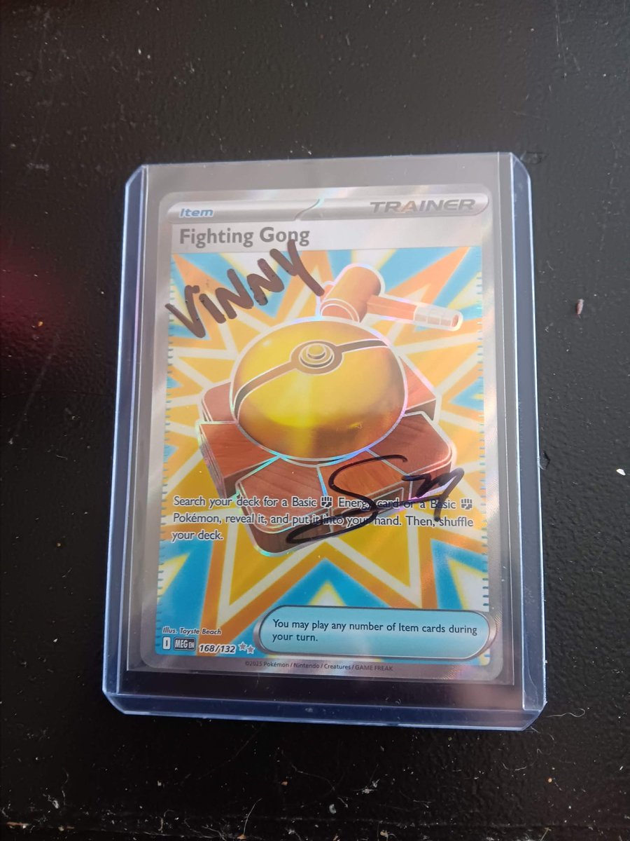 tybro1999's tweet photo. @Vinny @SauceMcGavin Just received my cards from WhatNot,  thanks a ton for the extra pull, I’ve got the Lucario safely in my non-vintage collection, and the fighting gong on my pokemon display. Packstreetboiz are real ones. https://t.co/HsigJfiXvy