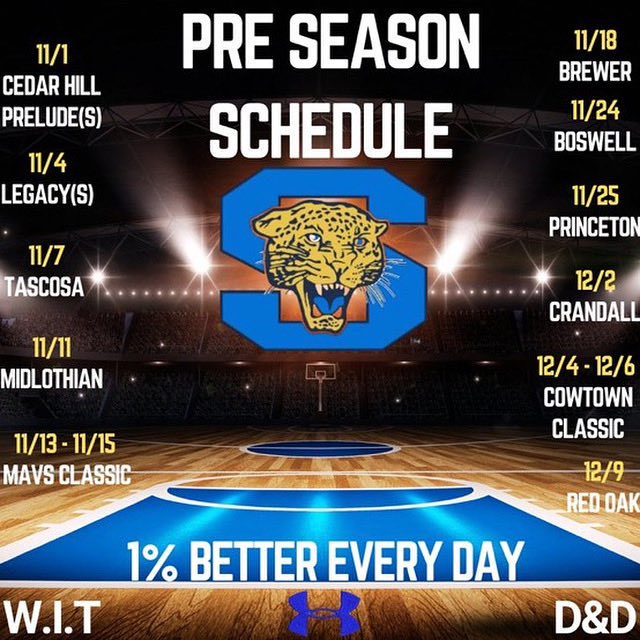 The Pre-Season schedule is set— mark your calendars!😤✌🏾<a href="/MISDathletics/">MISD Athletics Dept.</a>