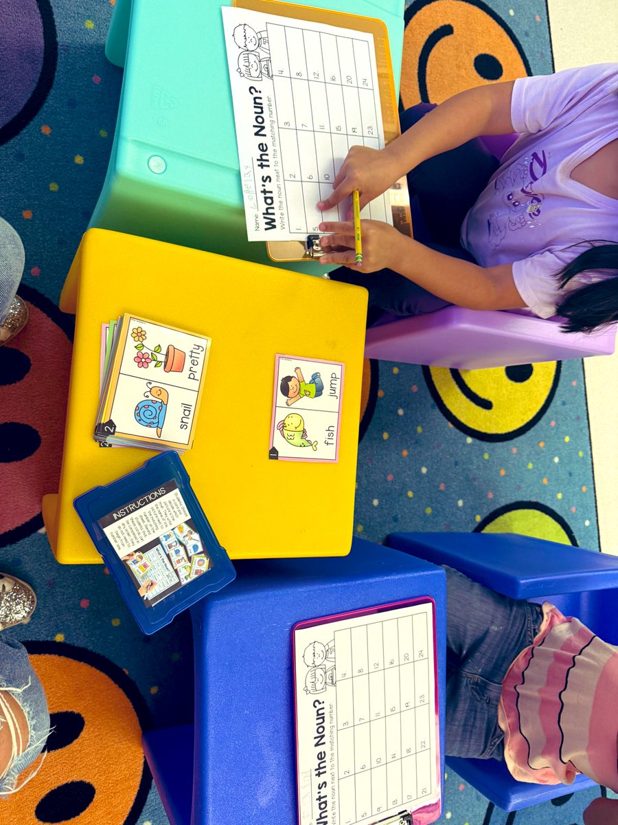 msv430's tweet image. Working on noun sorting.  Laminating sheets and colored ink 🫟 are life lol! 

#clearthelist