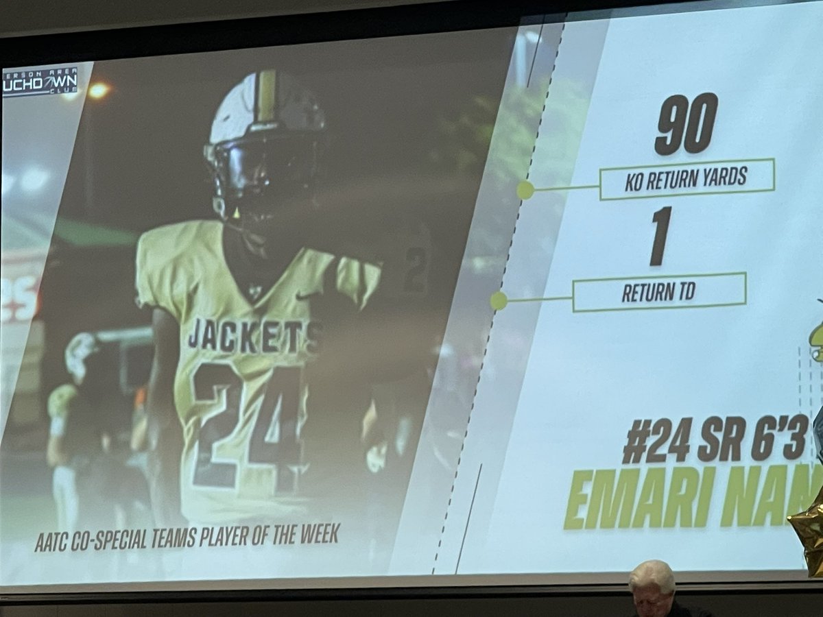 Coach Tone (@coachjasontone) on Twitter photo Congrats to <a href="/Emari_Nance21/">Emari Nance</a> for winning special teams player of the week for the <a href="/AndersonTDClub/">Anderson Area Touchdown Club</a> <a href="/TLH_Football/">TL Hanna Football</a> Congrats to <a href="/Emari_Nance21/">Emari Nance</a> for winning special teams player of the week for the <a href="/AndersonTDClub/">Anderson Area Touchdown Club</a> <a href="/TLH_Football/">TL Hanna Football</a>