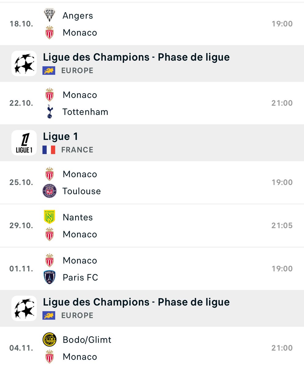 AlexisMrl98's tweet image. Donc en 18 jours on fait 6 matchs ?

Franchement sans déconner, on s’étonne de la fatigue et des blessures des joueurs mais le calendrier est surchargé..

@LFPfr ?