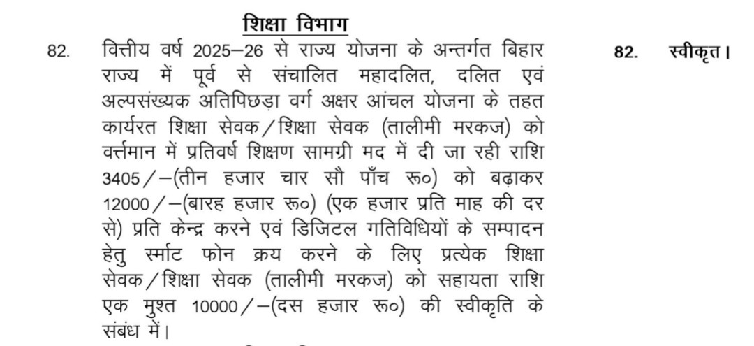 TrendHoneDo's tweet photo. @Live_Cities ₹10,000 की हेडलाइन देखकर आप इतने "LIVE" हो गए कि 'शिक्षा सेवक' और 'शिक्षक' का अंतर ही भूल गए।आपकी पत्रकारिता उतनी ही अधूरी है,जितनी यह खबर सामान्य शिक्षकों के को मिला। बस स्मार्टफोन दिखा और खबर "धड़ाम" से चिपका दी! अगली बार, सिर्फ पीली पट्टी चमकाने से पहले, सटीक जानकारी दे देना। https://t.co/upGNvbpskO