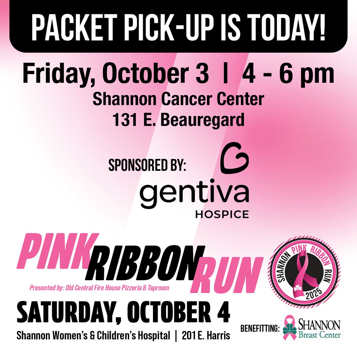 Packet Pick-Up is TODAY!