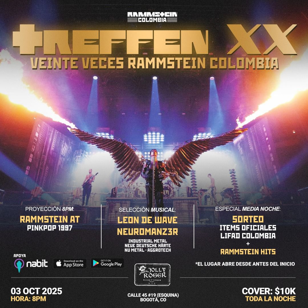 Rammstein Colombia tweet media