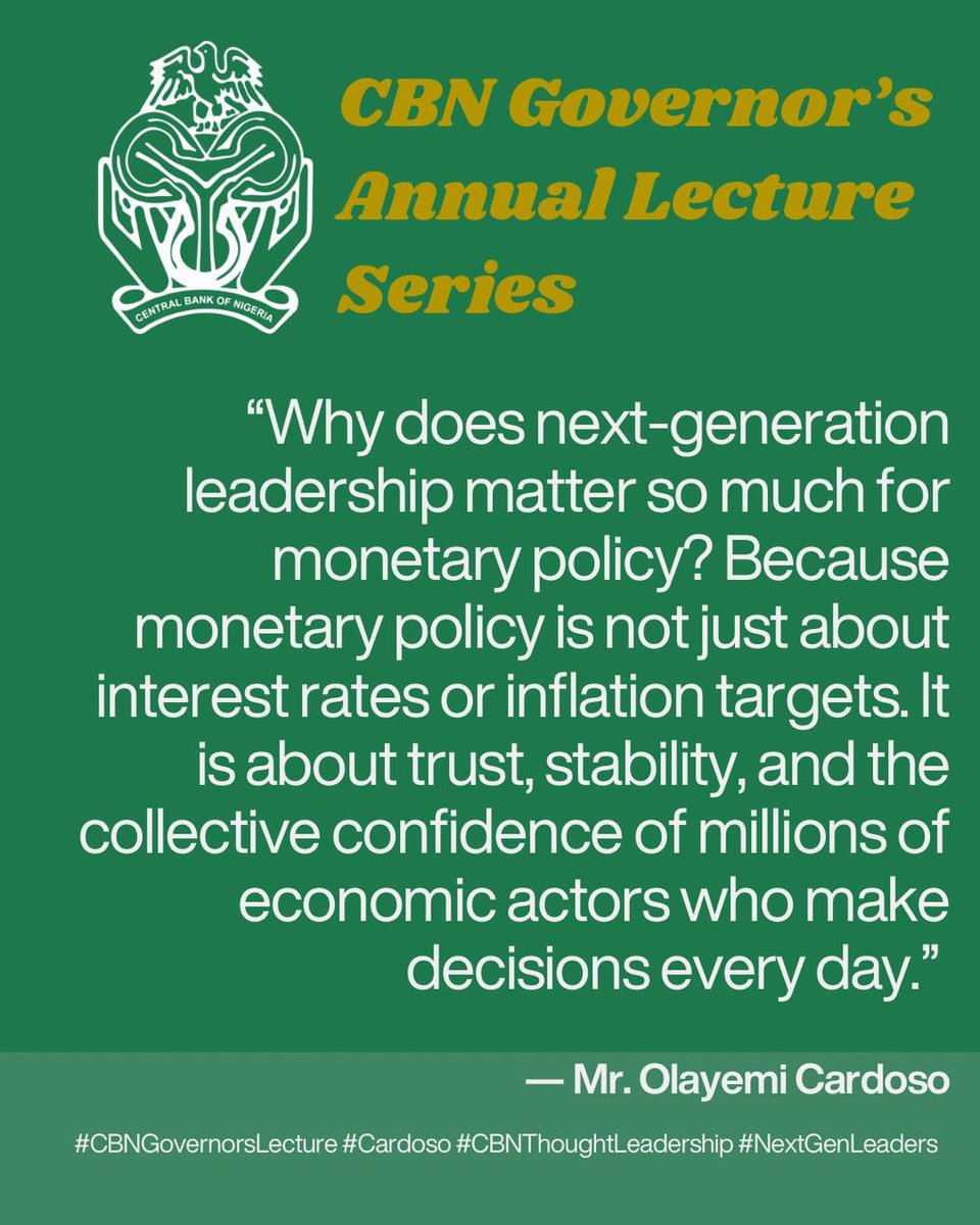 Central Bank of Nigeria tweet media