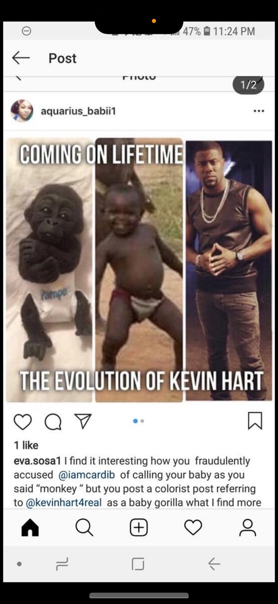 Mind you this is the lady who y’all keep bring up that Cardi was beefed out with that got up at 7am talking about cardi’s teeth. She was posting ish like THIS on Instagram! Stop it!