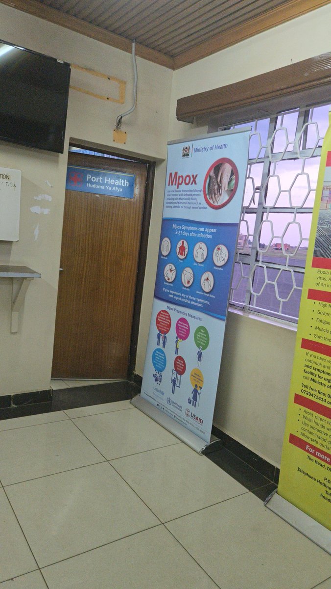 sonniwan's tweet photo. These are the notices that greet you on arrival at / departure from Wilson Airport.  These will perpetuate the image of Kenya as a dangerous destination,  reinforced by all the vaccinations tourists are asked to take by their GP's before traveling to Africa 
#MakosaHufanyika https://t.co/DEdESkd4vI