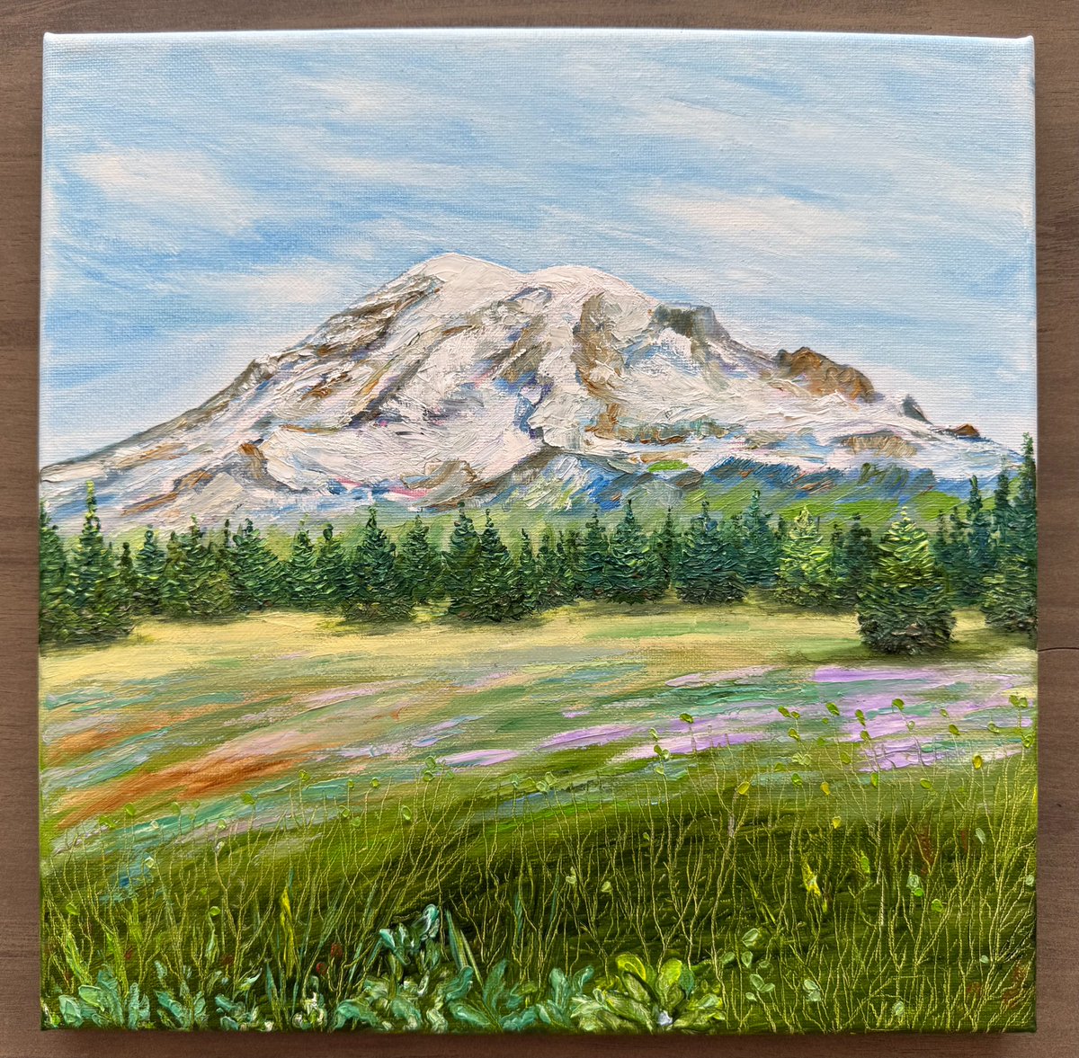 VictoriaBoArt's tweet photo. Mount Rainier, Size 12"x12"
Original oil painting on canvas
Available on https://t.co/sahtIzLgBW

#MountRainier #art #artists #NatureArt #Landscapes  #mountain https://t.co/WF5WUGSXuk