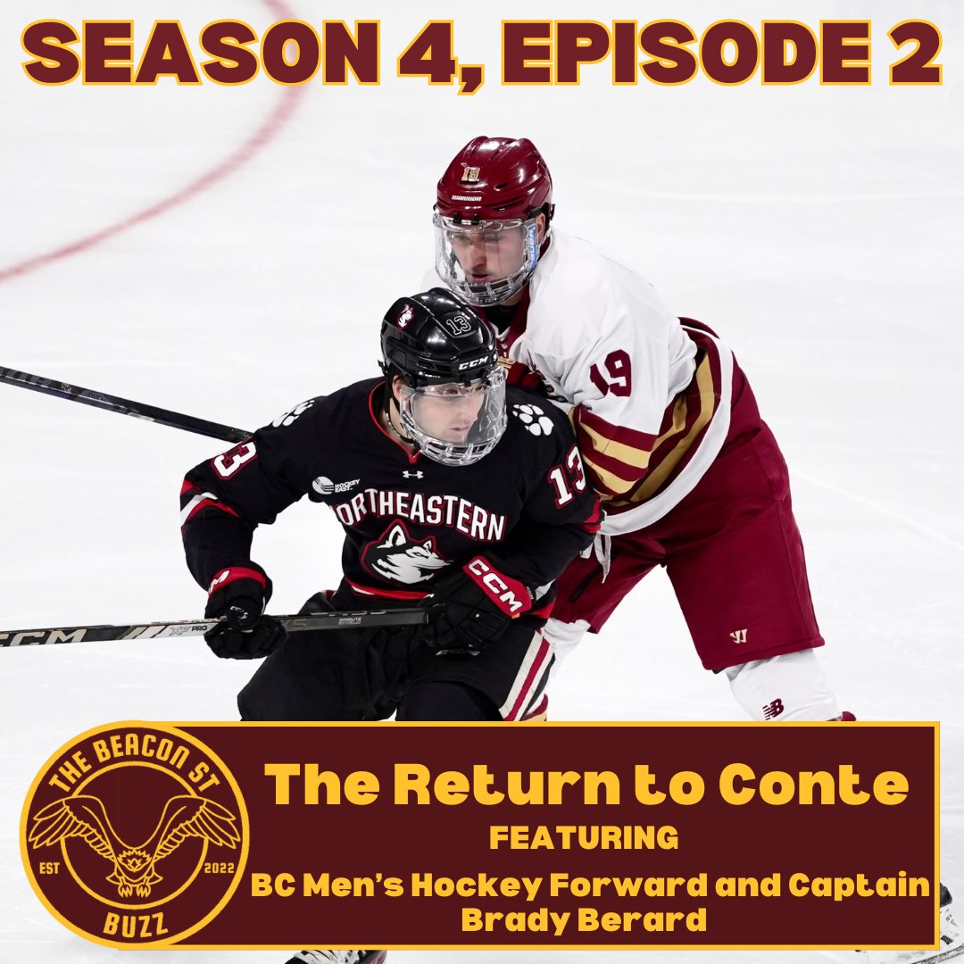 <a href="/BC_MHockey/">BC Men's Hockey</a> IS BACK! We kicked off the season joined by <a href="/BradyBerard/">Brady Berard</a> and previewed tonight’s matchup, the season, and Brady’s time at BC. Available NOW on all podcast platforms.