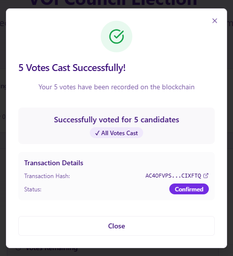 crehate's tweet image. If you listened in last night you should have all you need to vote. Review the recording, and make your voice heard.

voi-election2025.envoi.sh
