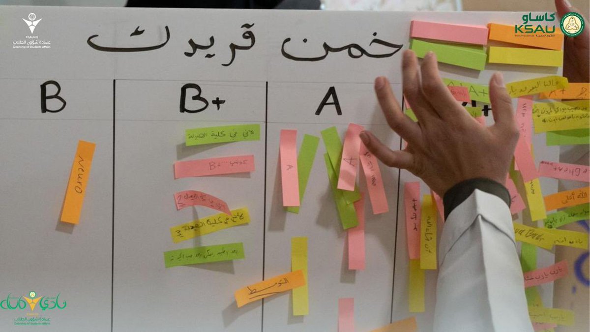 StudentsofKSAUH's tweet photo. وفي خِتام ثاني الأنشطة: بصيرة وسراج .. حقيقة "الطالب المثالي " ليست مجرد وهمٌ هي طبيعة طلاب كاساو✨ https://t.co/KvaSfg8MKA
