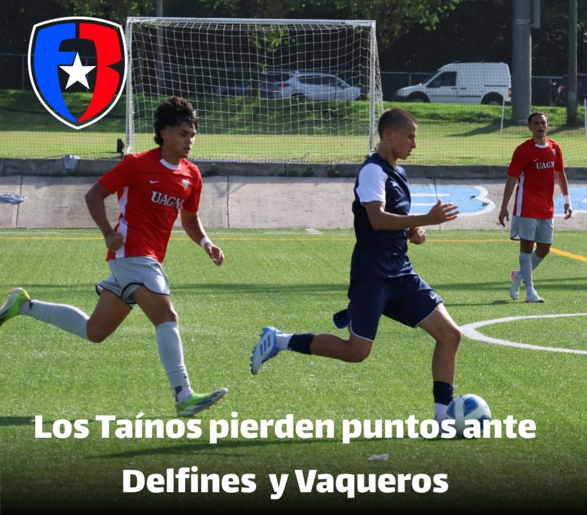 Taínos pierden puntos ante Delfines y Vaqueros. Lee el artículo completo a través del 🔗 FutbolBoricua.net futbolboricua.co/tainos-pierden…