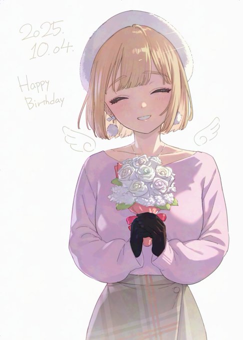 ずっとずっと幸あれ
#シスター・クレアのお誕生日2025 
#描いたよクレアさん 