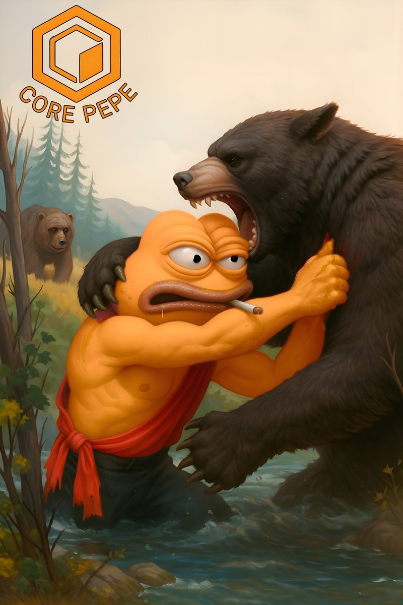 corepepe_tym's tweet image. Kill the bear 
#corepepe
#COREDAO 
#core
#Coretoshi