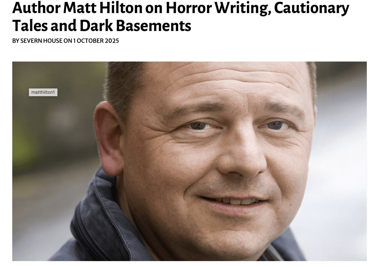 MHiltonauthor's tweet image. #horror #spooky #halloween #books 
severnhouse.com/author-matt-hi…