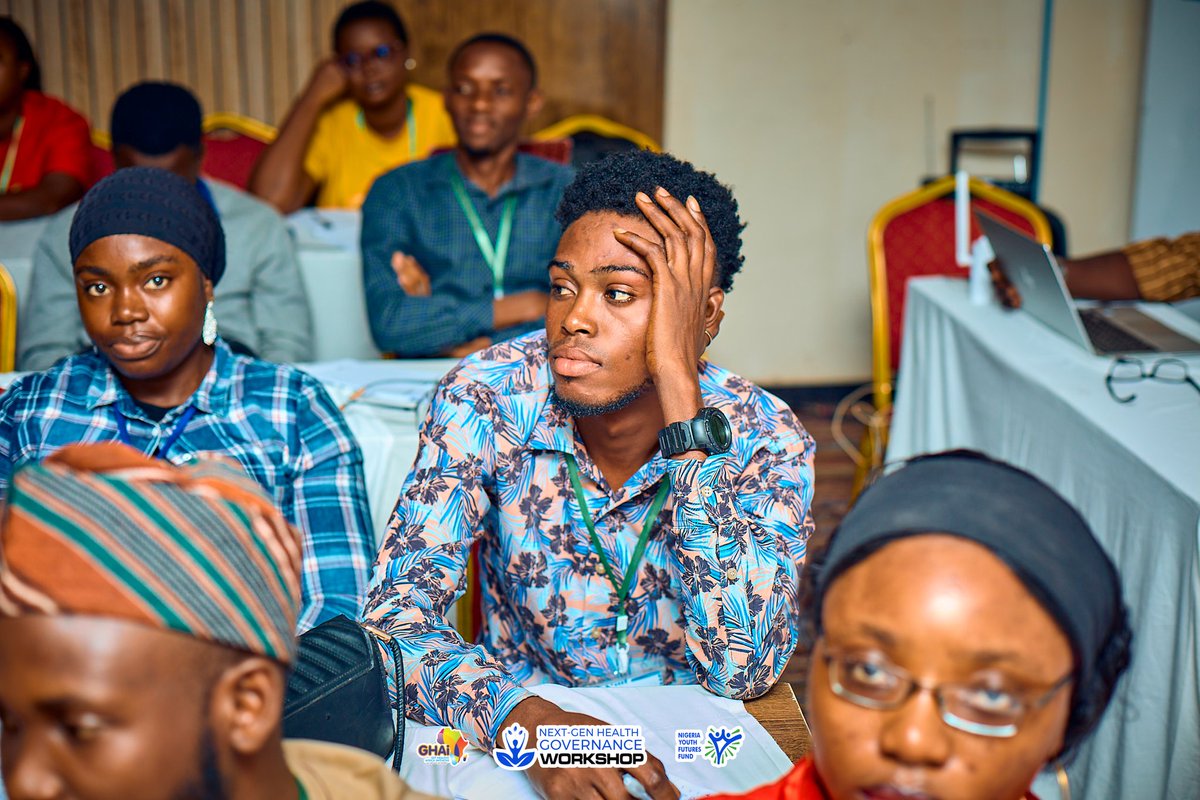profkenimax's tweet photo. Wednesday marked Day 2 of the Next-Gen Health Governance Workshop organized by Get Healthy Africa Initiative and fully funded by the Nigeria Youth Futures Fund (NYFF)  and it was yet another day of deep learning and inspiration! 💻
#GHAI 
#next_genhealthgovernanceworkshop https://t.co/OLkWvEsmaD