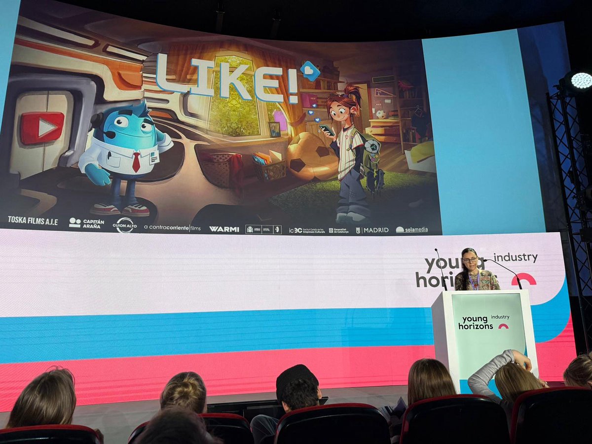 Esta semana hemos participado con nuestro largometraje de animación #Like, dirigido por <a href="/nacholacasa/">Nacho La Casa</a>, en el foro de coproducción #YoungHorizonsIndustry