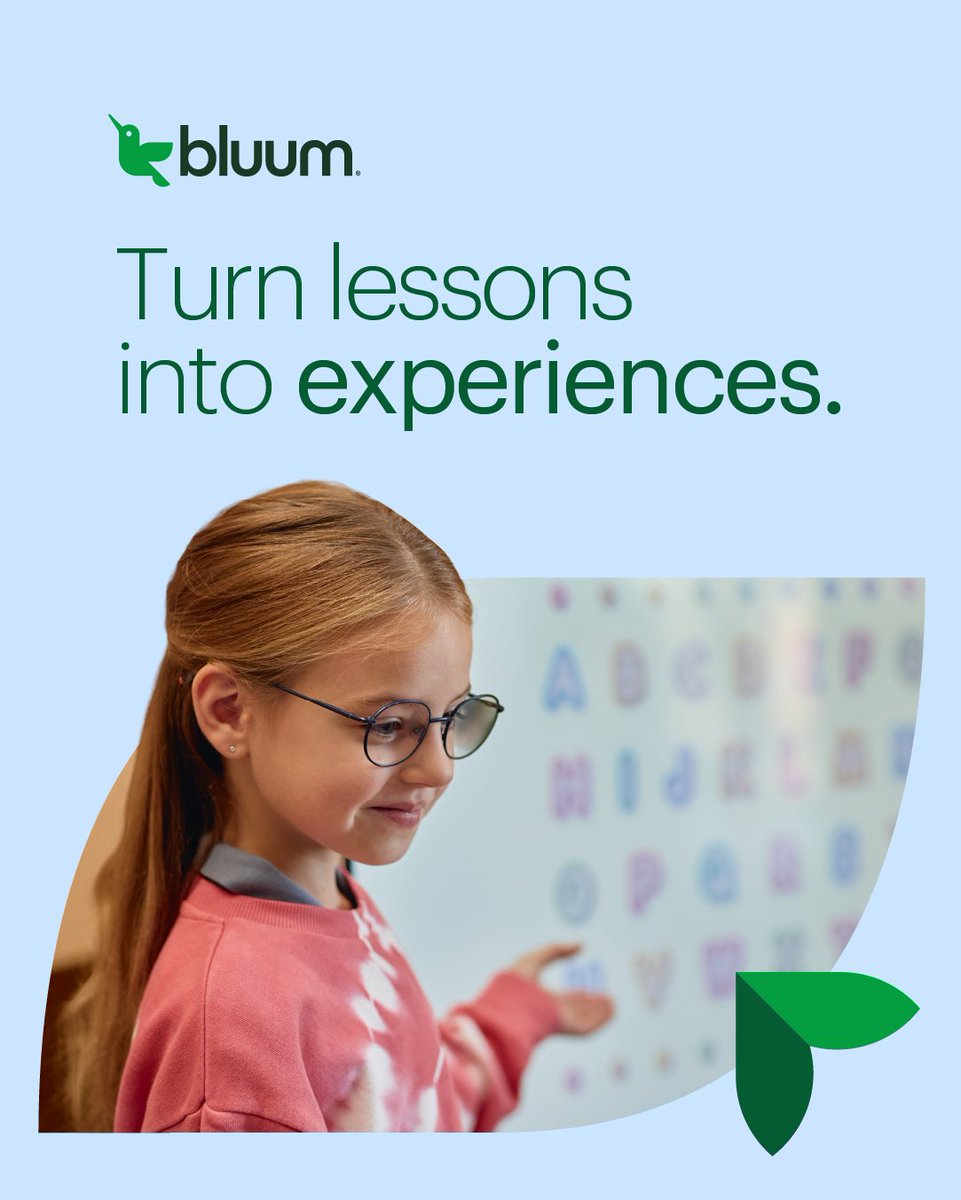 Bluum_EdTech's tweet image. When lesson plans come to life with touch, movement, and collaboration, students naturally engage. Bluum’s interactive displays and tools are built for busy classrooms, and for educators who want tech that helps rather than complicates.

With simple interfaces, intuitive teaching…