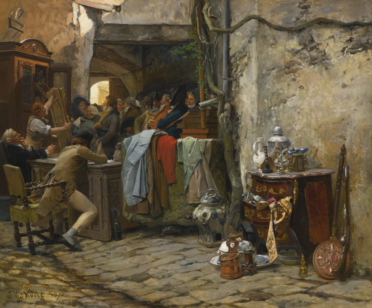 Arteymas_'s tweet image. Nacido el 30 de septiembre de 1840
Jehan Georges Vibert 🎨 Pintor francés (1840-1902)

Jehan Georges Vibert (30 de septiembre de 1840 - 28 de julio de 1902) fue un pintor académico francés
Nació en París, hijo del grabador y editor Théodore Vibert, y nieto del influyente criador…