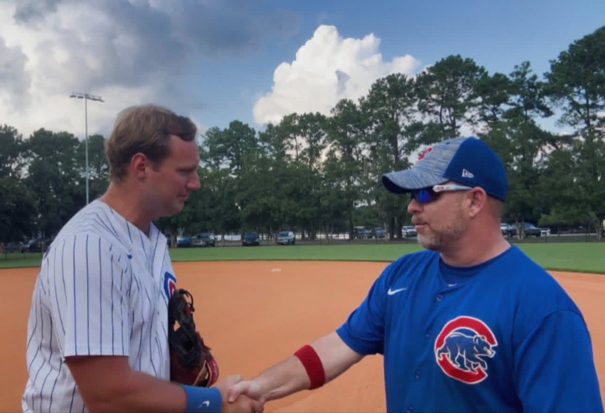 Fired up that Nick Gorman has agreed to help me train and see what I can bring to a Baseball League in the Spring! ⚾️😃🙌