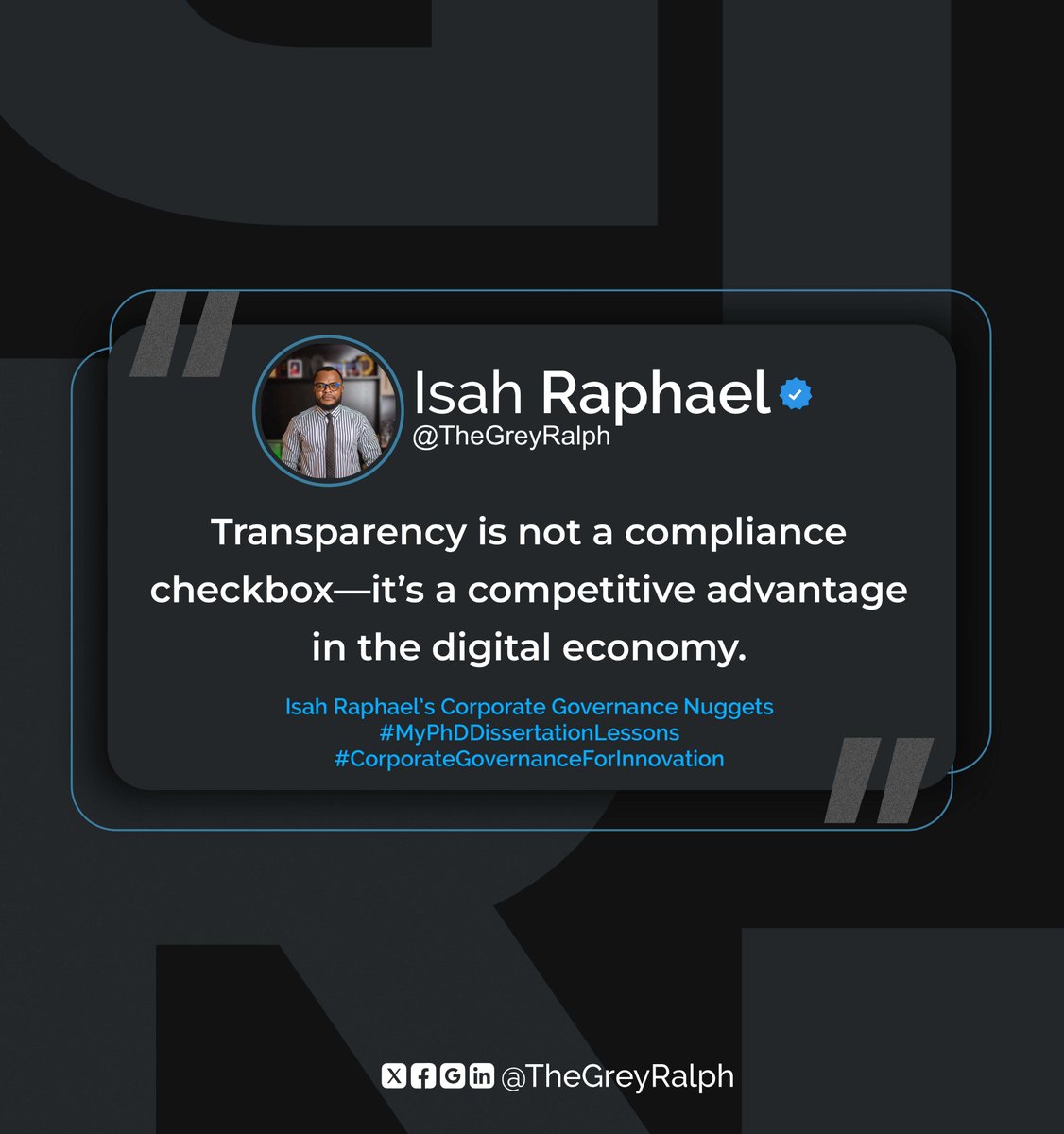 Isah Raphael tweet media
