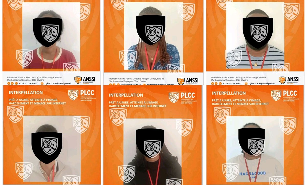 ICI1FO's tweet image. #CIV225 : Plusieurs individus impliqués dans les #prêts en ligne mis aux arrêts  ici1fo.com/2025/10/03/cot…