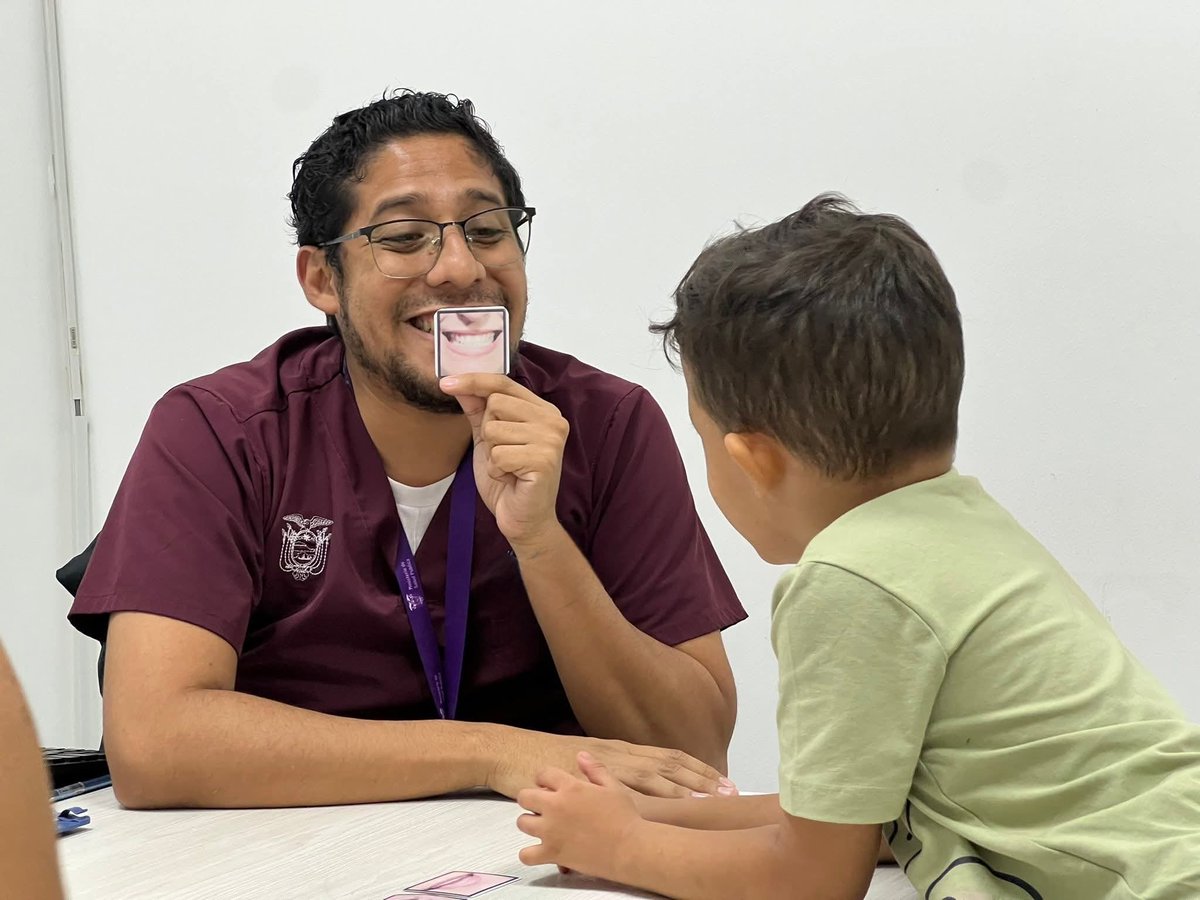 ✨Impulsamos la Terapia de Lenguaje en nuestros pacientes a través de un abordaje especializado, orientado a fortalecer sus habilidades comunicativas, mejorar la interacción con su entorno y contribuir a su bienestar integral.🫶🏻

#ElNuevoEcuadorImpulsa