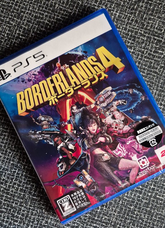 Talking a little break from #Borderlands4 to visit Yōtei but my NTSC-J copy finally showed up. Feels like the old days where the East had the better box art.