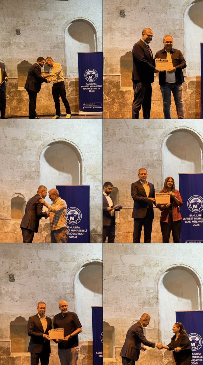 Ş.Urfa Serbest Muhasebeci Mali Müşavirler Odası’nın düzenlemiş olduğu Bilirkişi Eğitim Sertifika Törenine katılım sağladım.Keyifli ve güzel bir organizasyon oldu.
Emek veren Oda Yönetim Kurulu ekibine; Mustafa Kılıç, Hüseyin Buğdaybey ve Mehmet Emin Genç’e teşekkürler.