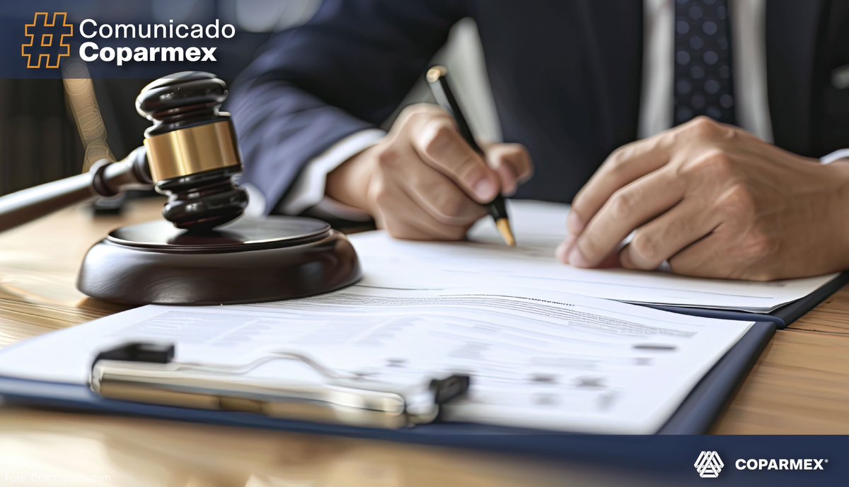 ⚖️ El juicio de amparo es un pilar histórico que protege a ciudadanos y empresas frente a abusos de autoridad.

En #Coparmex alertamos que la reforma aprobada en el Senado lo debilita y limita su alcance. Además, la aplicación retroactiva de la ley transitoria pone en riesgo