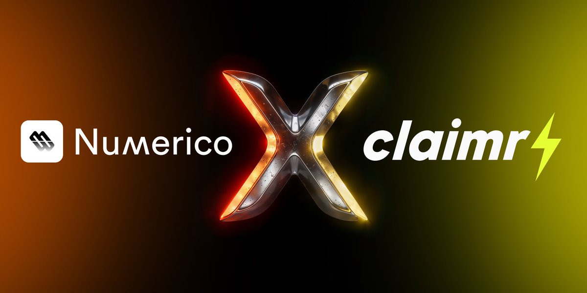 Numerico_AI's tweet photo. We’re excited to announce that we are teaming up with @Claimrio for the https://t.co/Mb3Cfp1cTL airdrop. 

Getting a share of the biggest airdrop was never easier.

Relax over the weekend because the next week will get wild. https://t.co/RQICwHI3oc