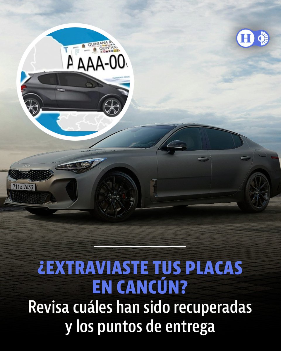 #LoMásComentado | El gobierno de Cancún entrega las láminas recuperadas en las oficinas correspondientes. ¿Perdiste tus placas? Consulta la lista completa y dónde recogerlas 📍🚘
➡️ tinyurl.com/2pfcbjut